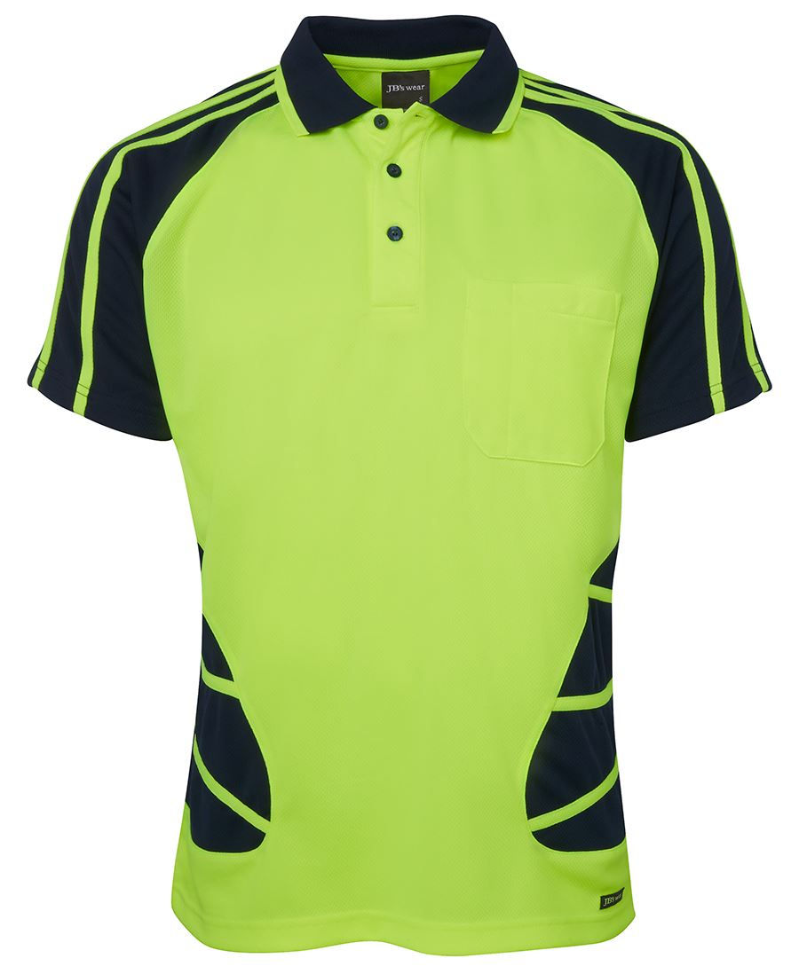 Thumbnail: Branded Hi Vis Spider Polo
