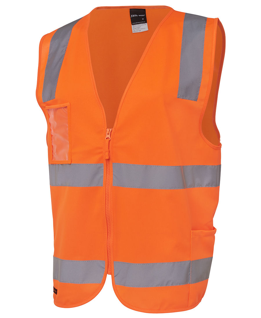 Thumbnail: Branded Hi Vis (D+N) Zipped Safety Vest