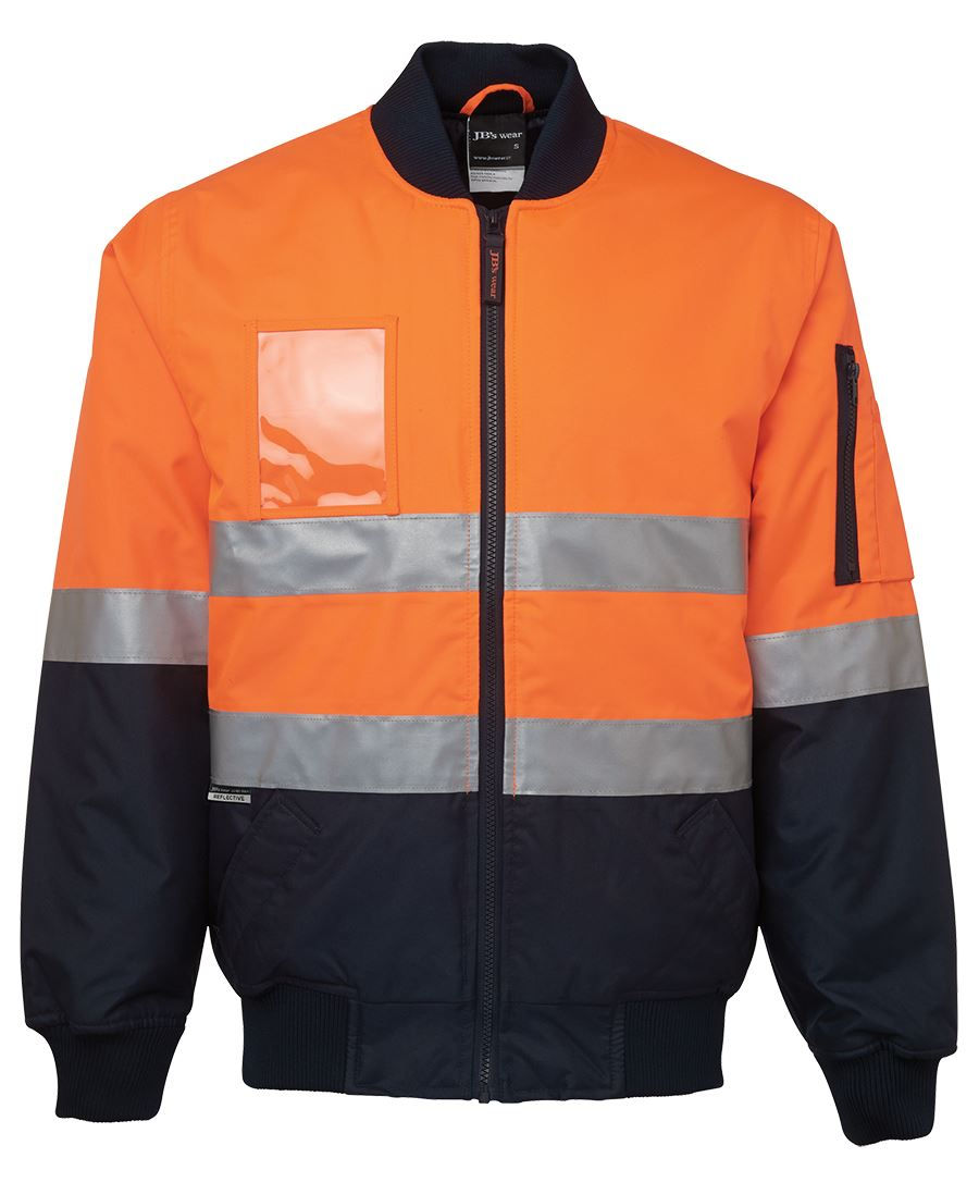 Thumbnail: Branded Hi Vis (D+N) Flying Jacket