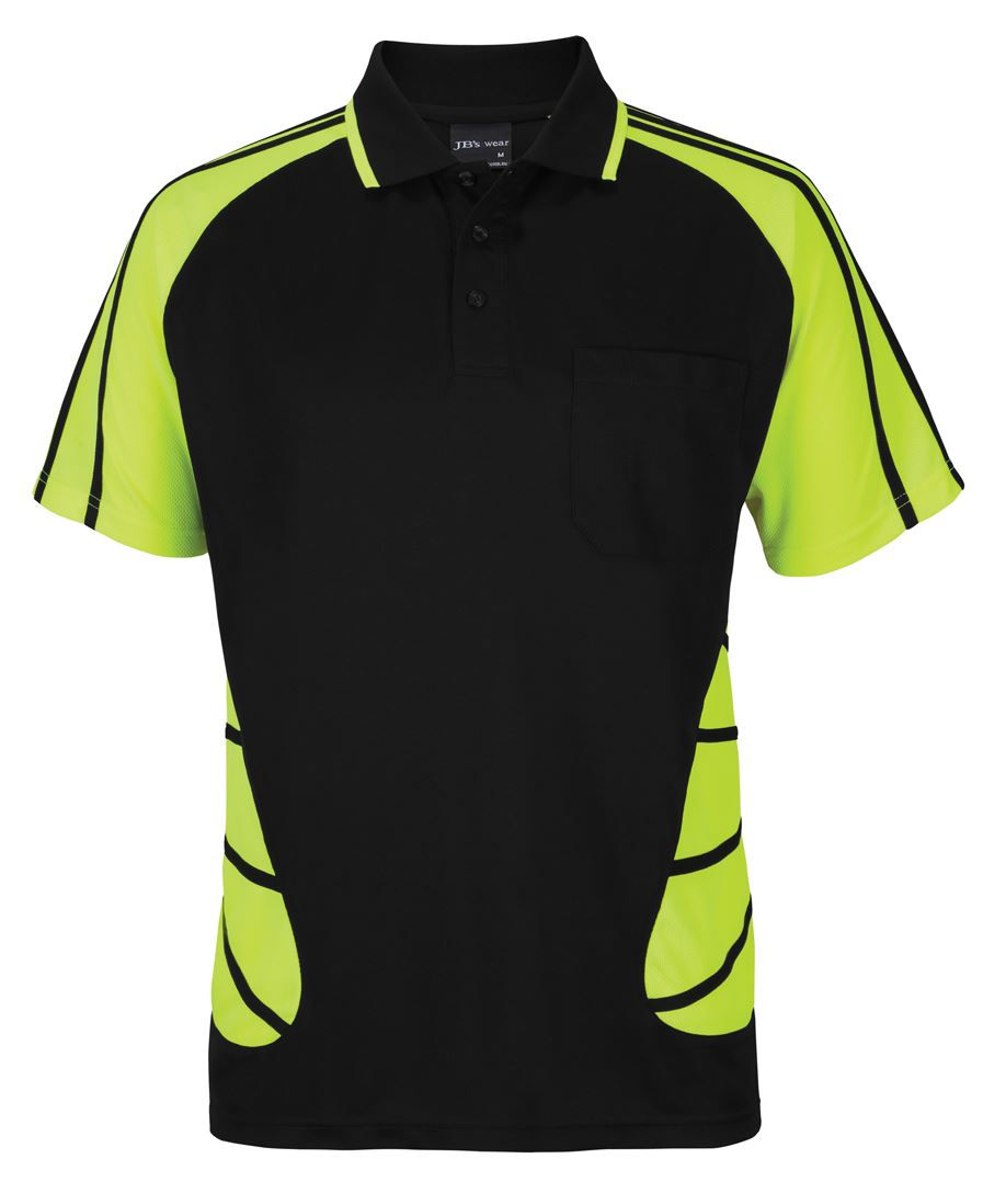 Thumbnail: Branded Hi Vis Short Sleeve Street Spider Polo