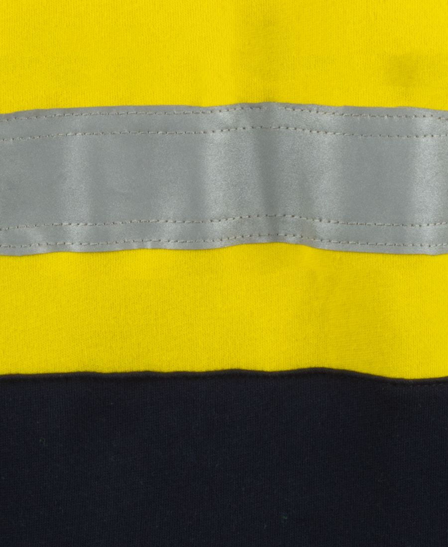 Thumbnail: Branded Hi Vis (D+N) 310 Cotton Pull Over Hoodie