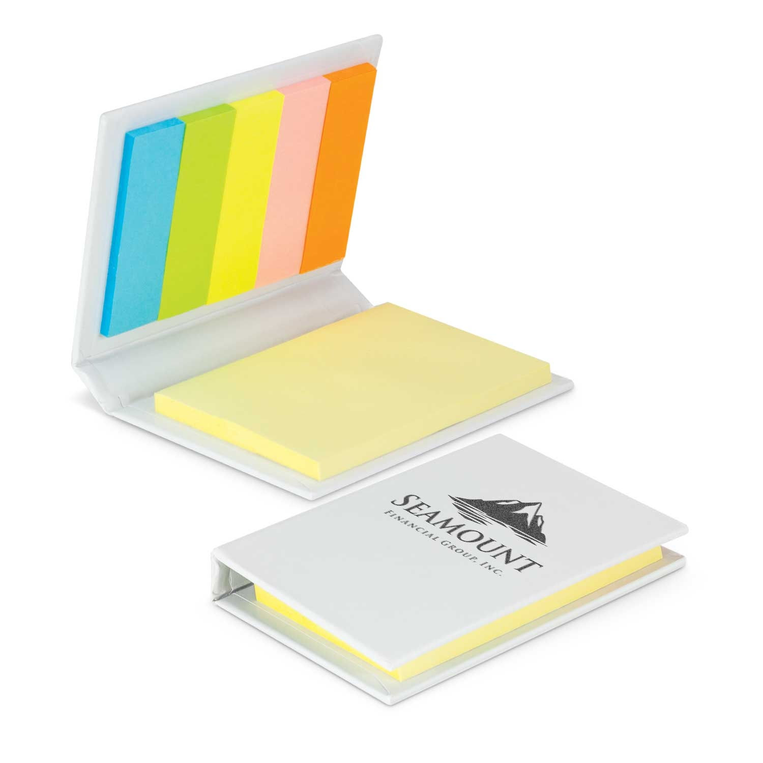 Branded Sticky Hard Cover Note Pad