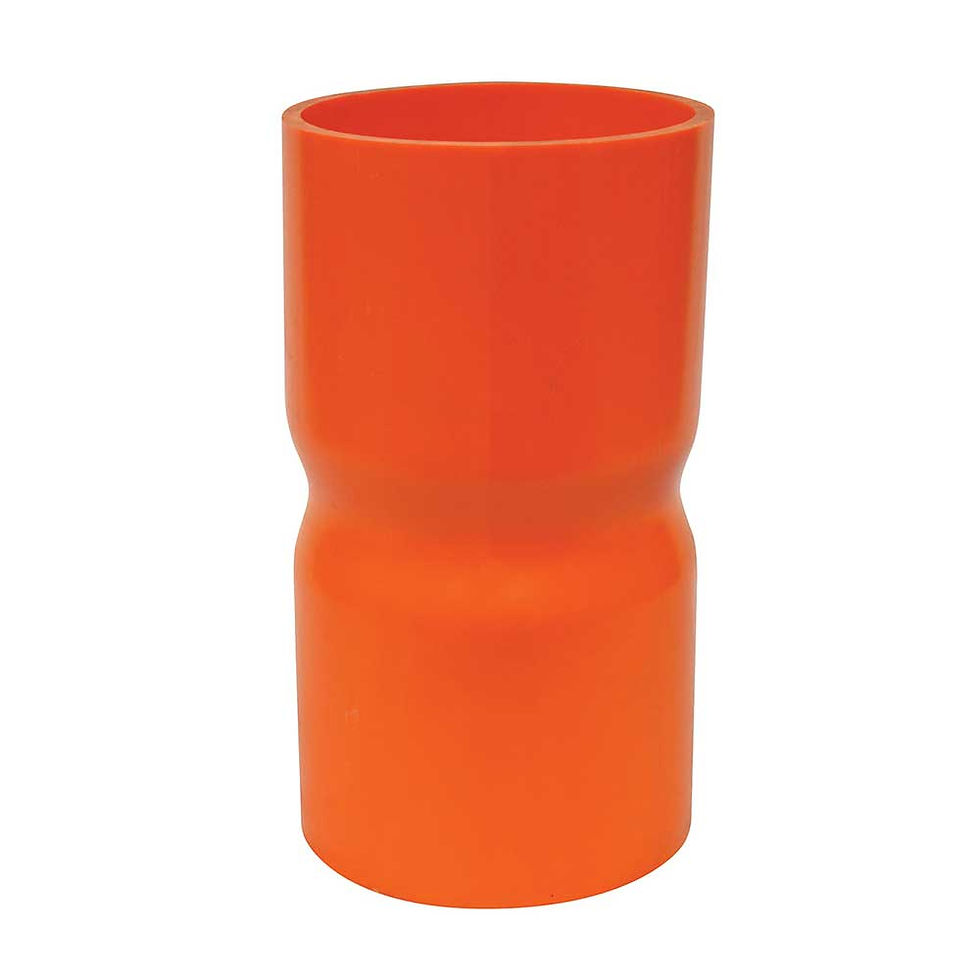 PVC HD Orange Coupling PE-PE