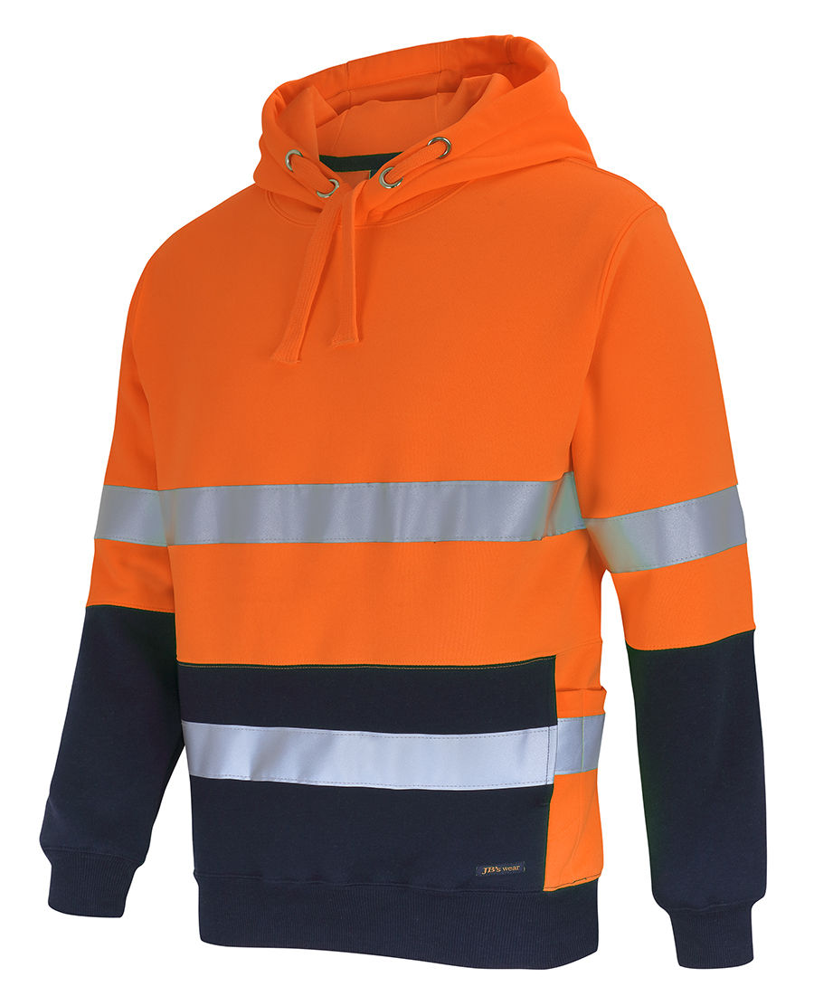 Thumbnail: Branded Hi Vis D+N 330G Pullover Hoodie