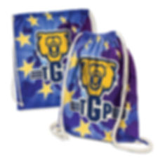 Full Colour Branded  Cotton Drawstring Bag