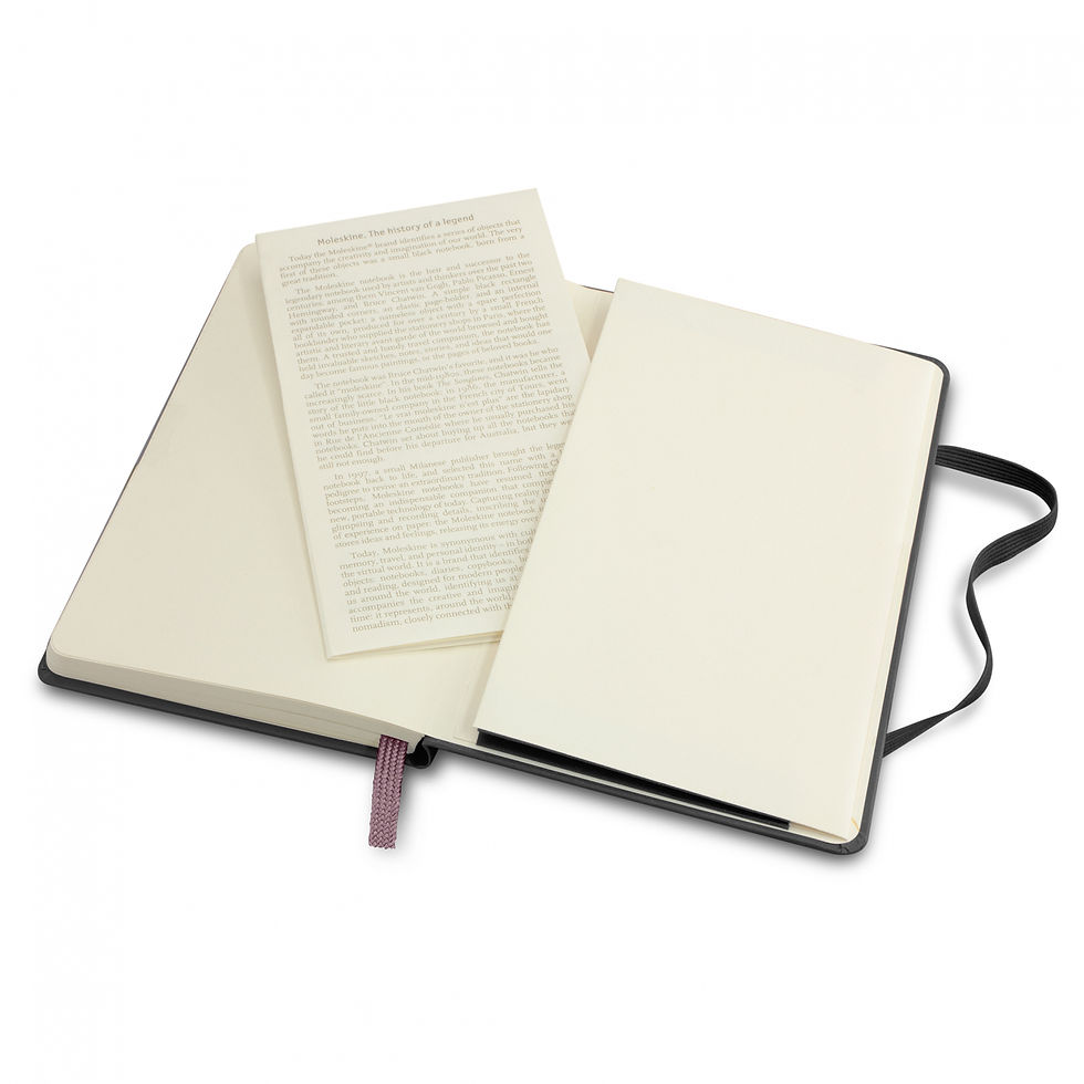 Thumbnail: Branded Moleskine® Classic Hard Cover Notebook - Pocket