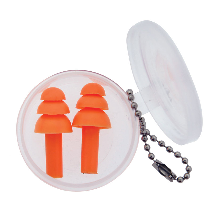 Thumbnail: Branded Silicone Earplug Keychain