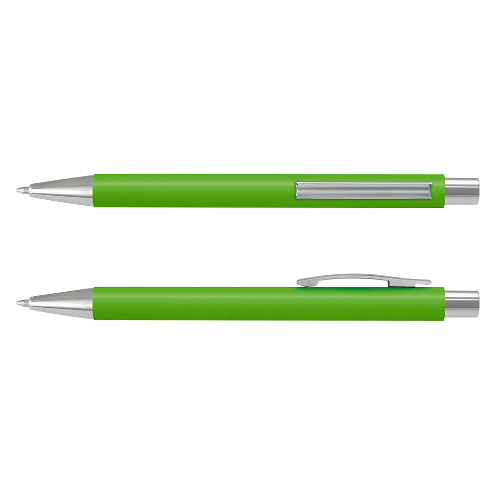 Thumbnail: Branded Retractable Lancer Soft Touch Ballpen