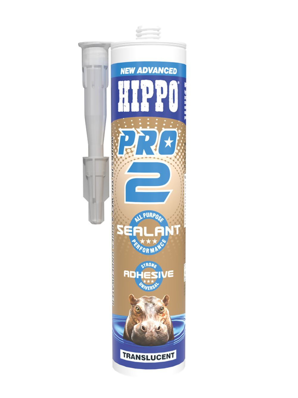 Hippo PRO2 Clear Sealant & Adhesive 310 ml