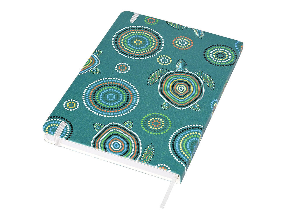 Thumbnail: Bespoke Full Colour Notebook A5 with Elastic Strap