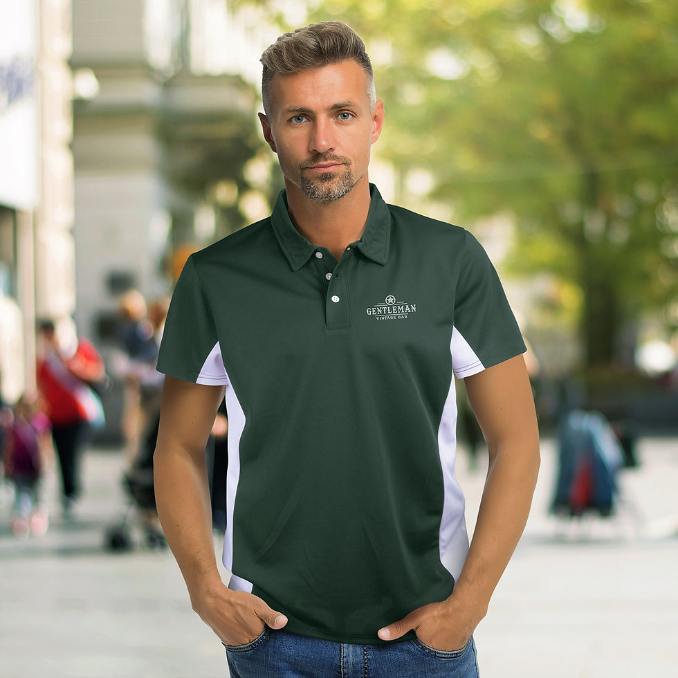 Thumbnail: Harvey Mens Polo 100% Polyester 180gsm