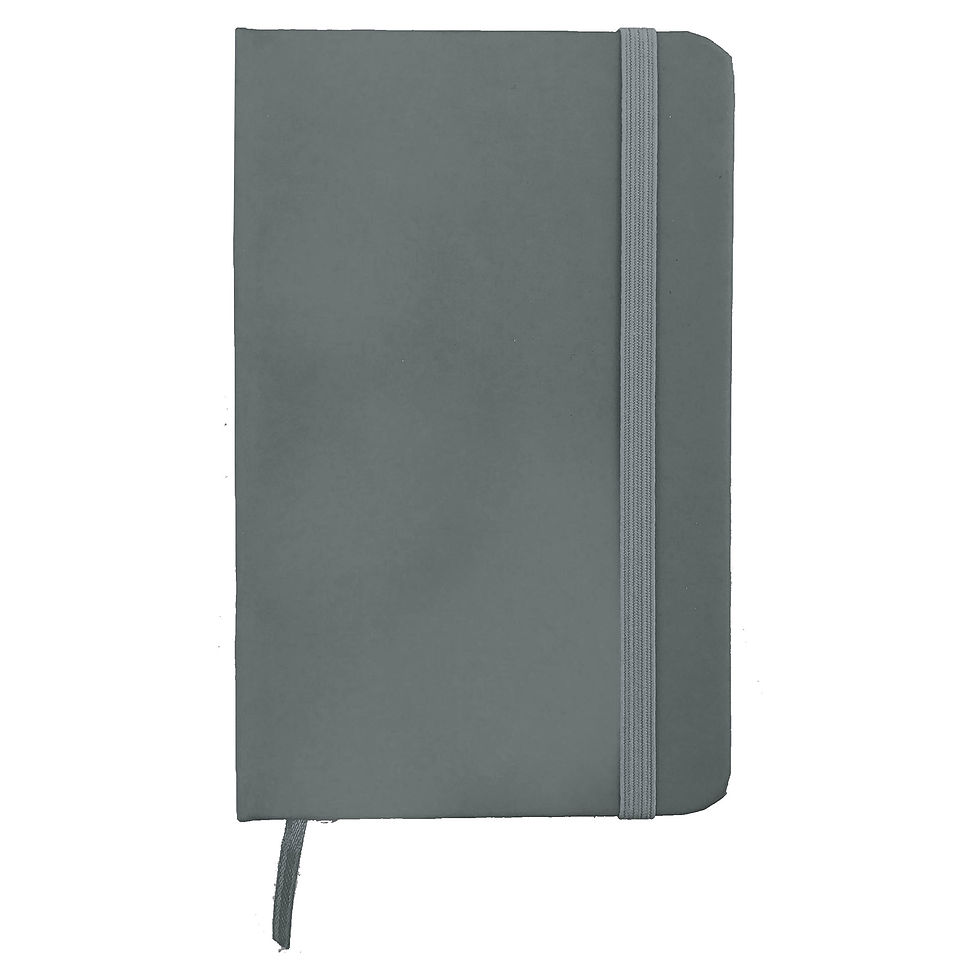 Thumbnail: Branded Pocket A7 Hardback PU Notebook