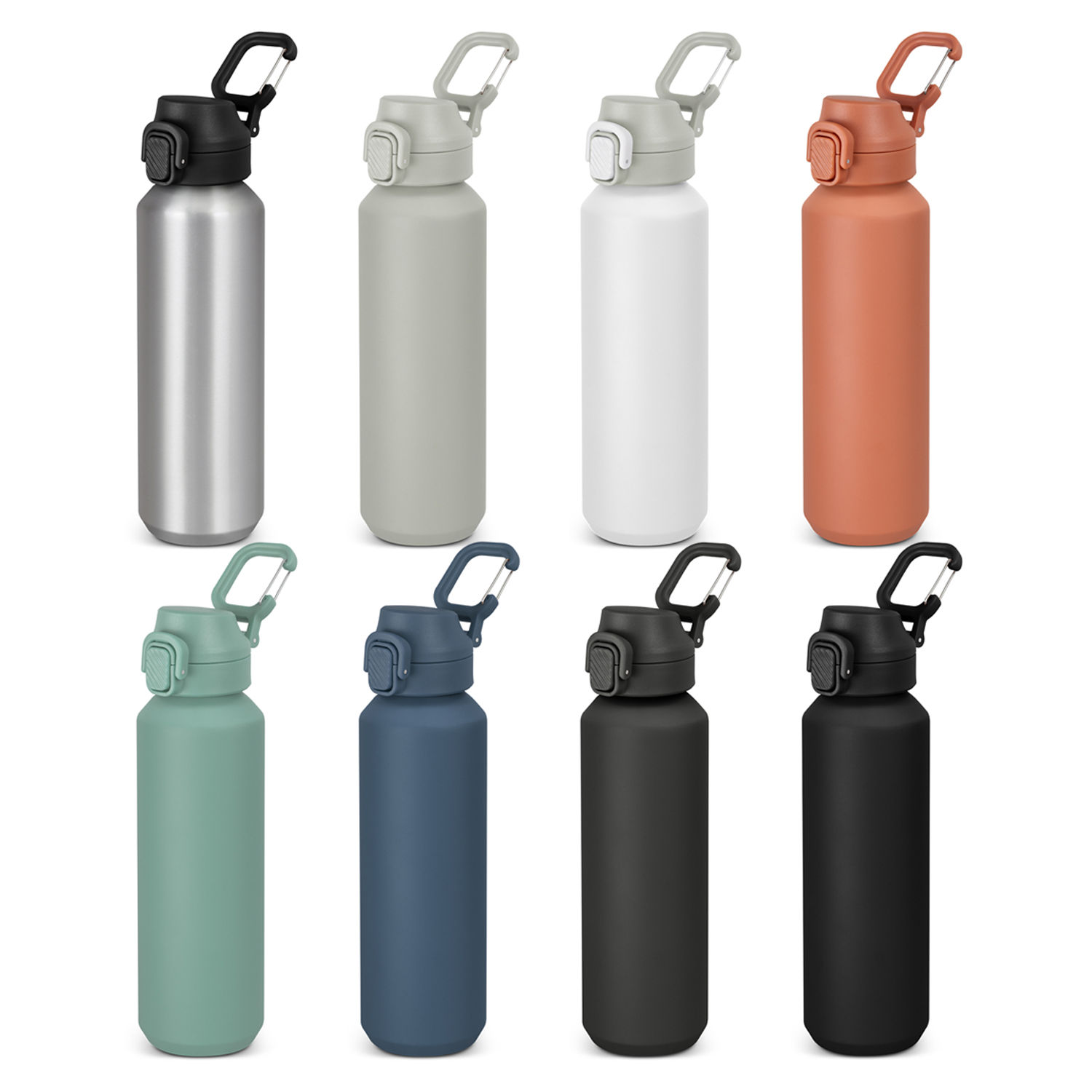 Branded Recycled Aluminium Bottle - 600ml