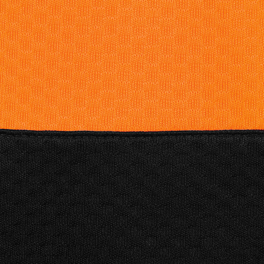 Thumbnail: Branded Hi Vis Short Sleeve Jacquard Non Cuff Polo