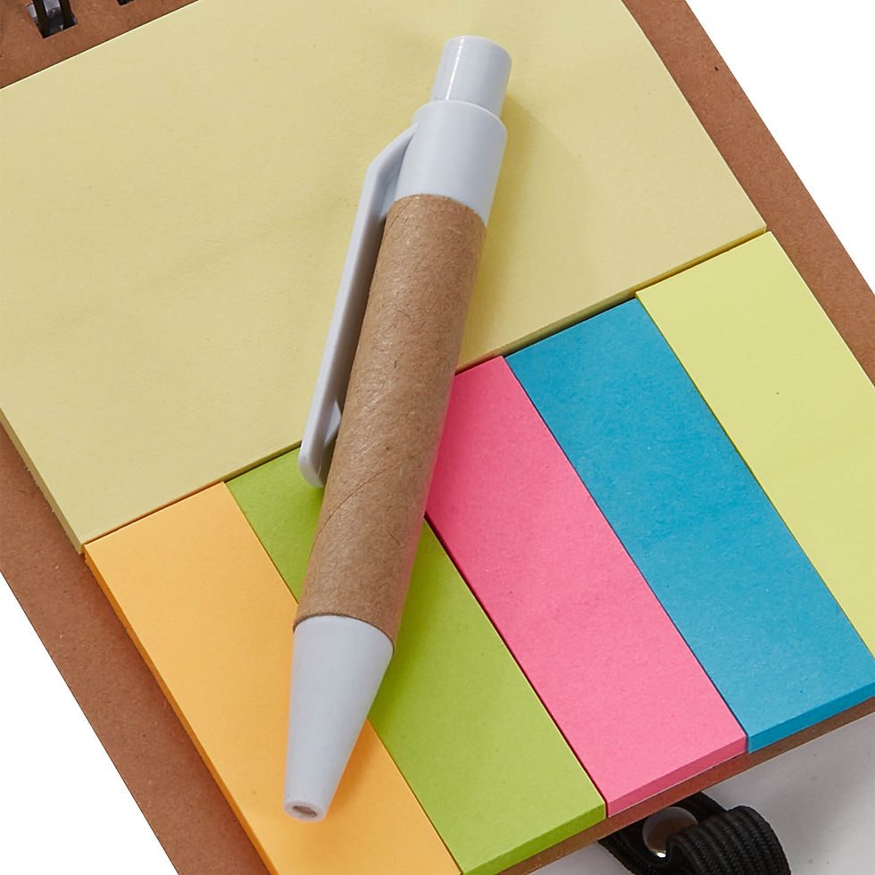 Thumbnail: Branded Jotter Sticky Note Pad & Pen