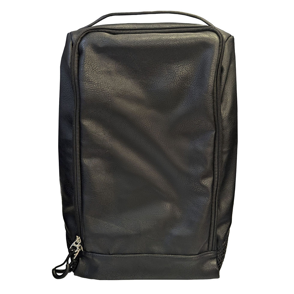 Thumbnail: Branded Premium Leather Shoe Bag