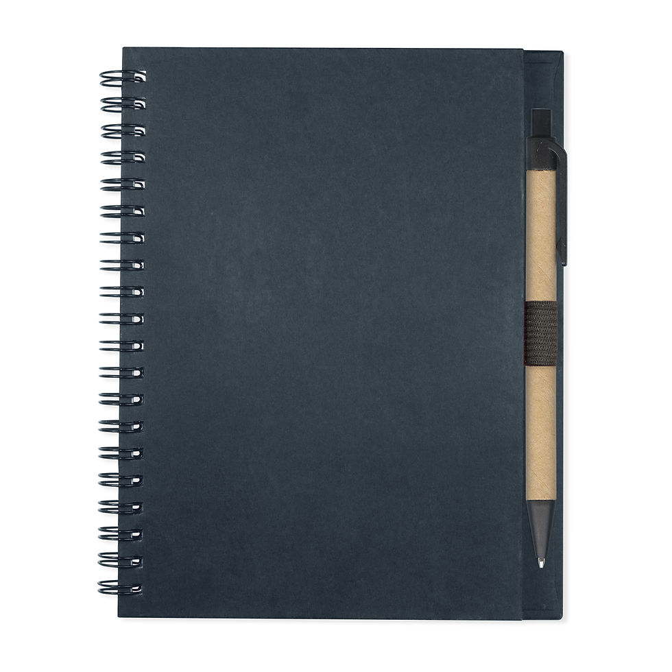 Thumbnail: Branded A5 Wiro Bound Notebook & Pen