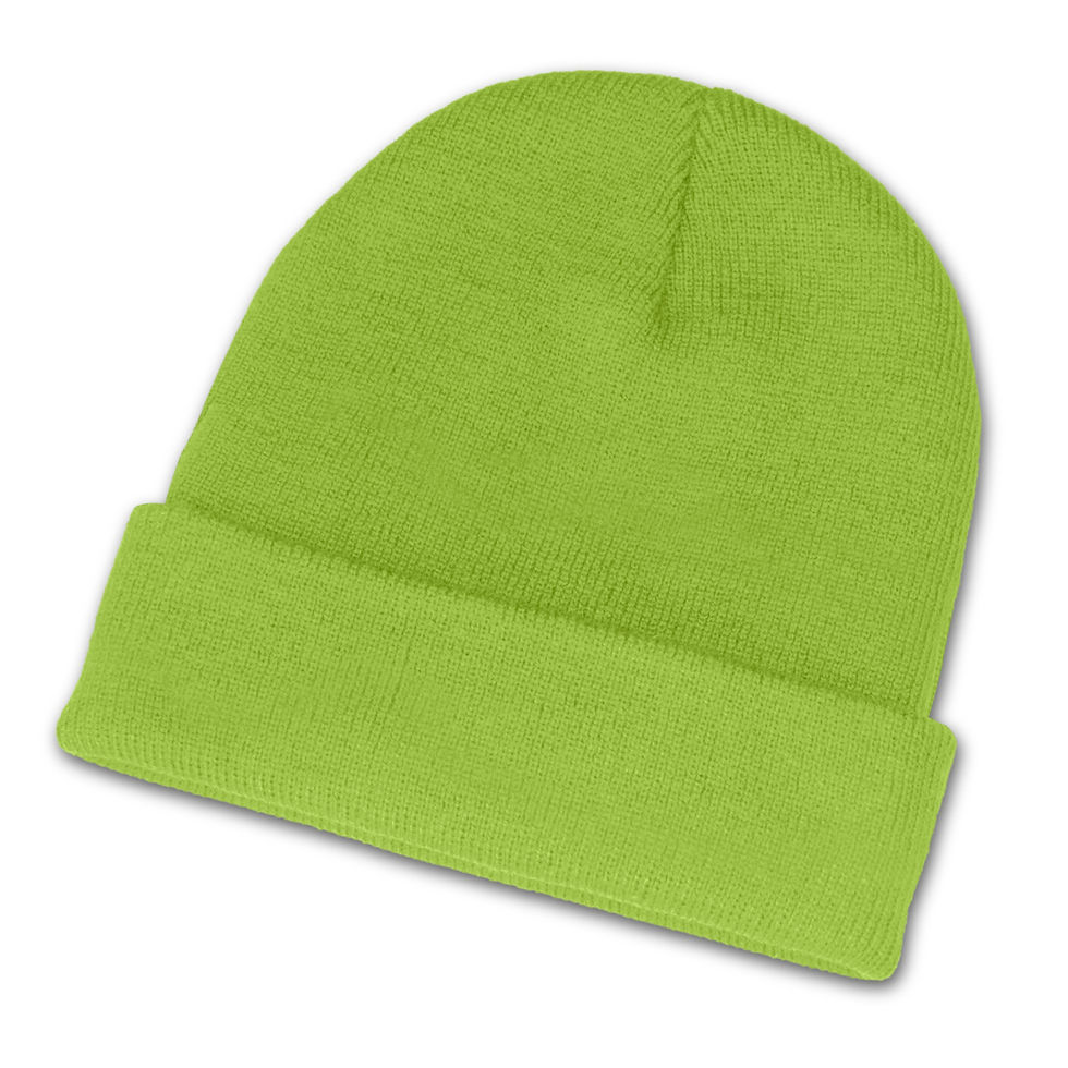 Thumbnail: Branded Knitted Roll-Cuff Beanie