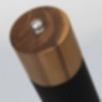 Thumbnail: Branded Keepsake Wooden Noir Salt and Pepper Grinders