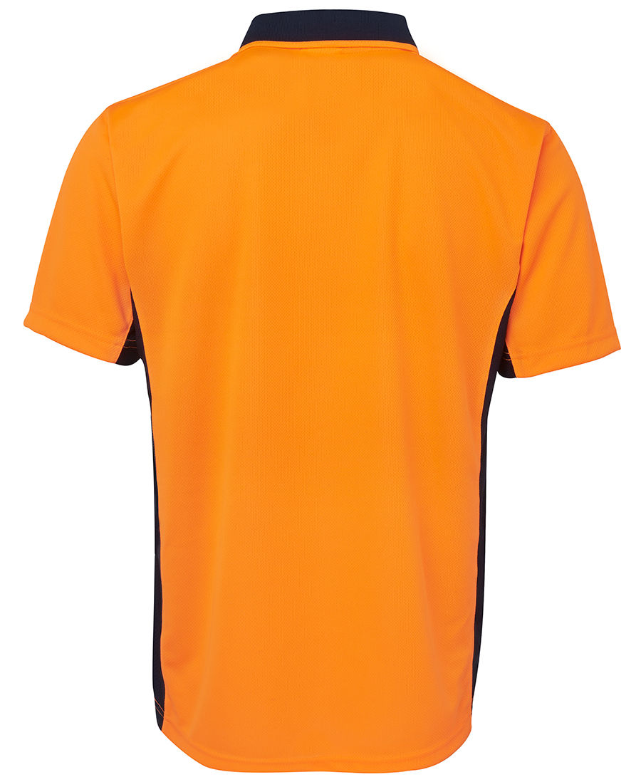 Thumbnail: Branded Hi Vis Short Sleeve Sport Polo