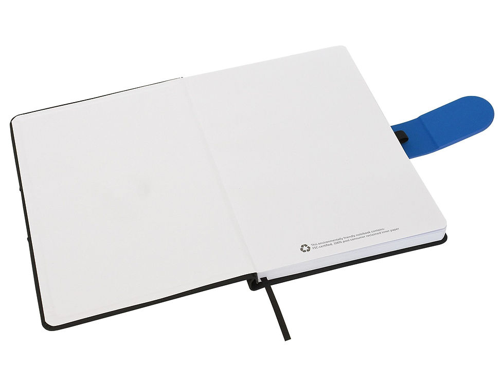 Thumbnail: Branded A5 Hardback Notebook with Magnetic Snap-On Closure