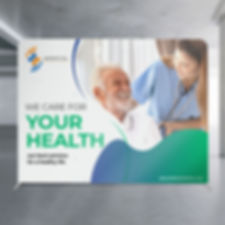 Branded Straight Stretch Media Wall