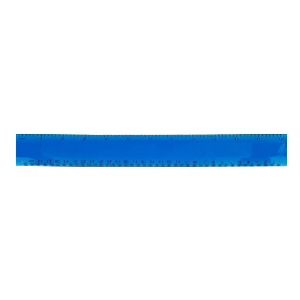 Thumbnail: Branded Plastic Ruler 30cm