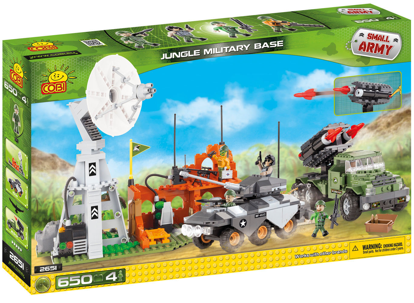 Cobi Military Base (650pcs)