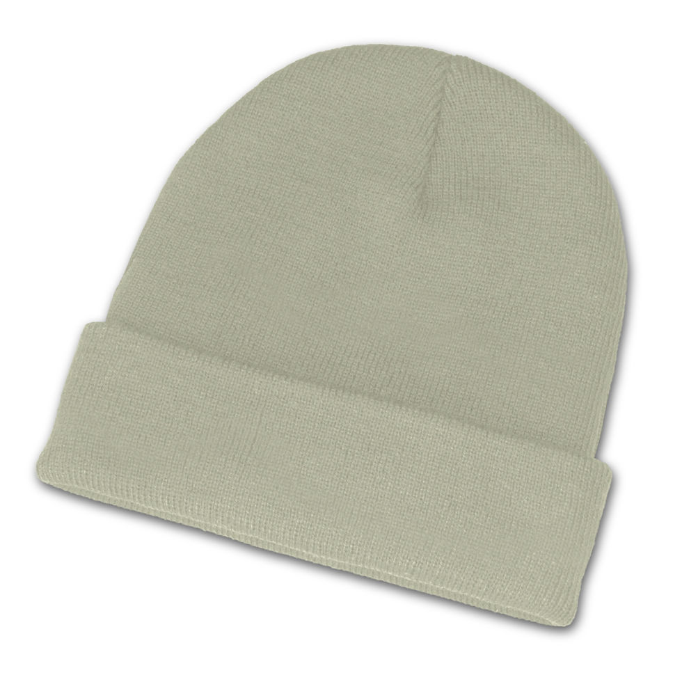 Thumbnail: Branded Knitted Roll-Cuff Beanie