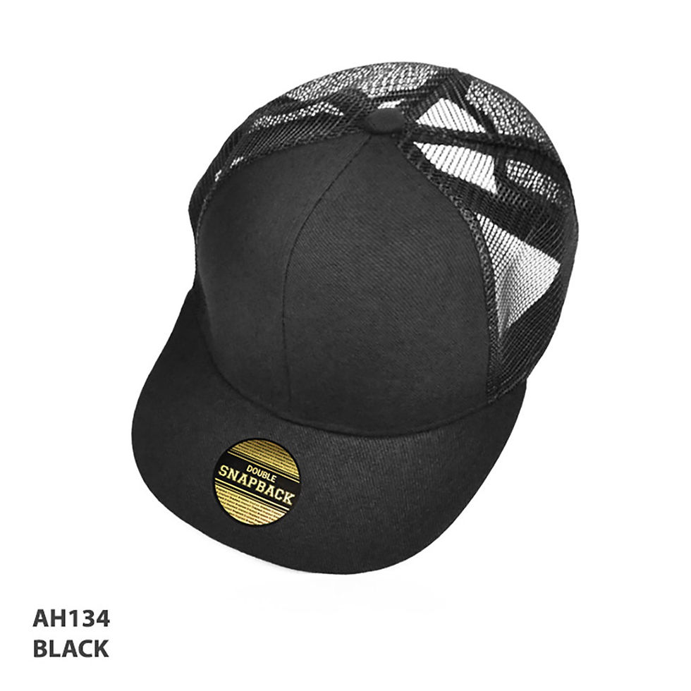 Thumbnail: Branded Snapback Cap with Mesh Back