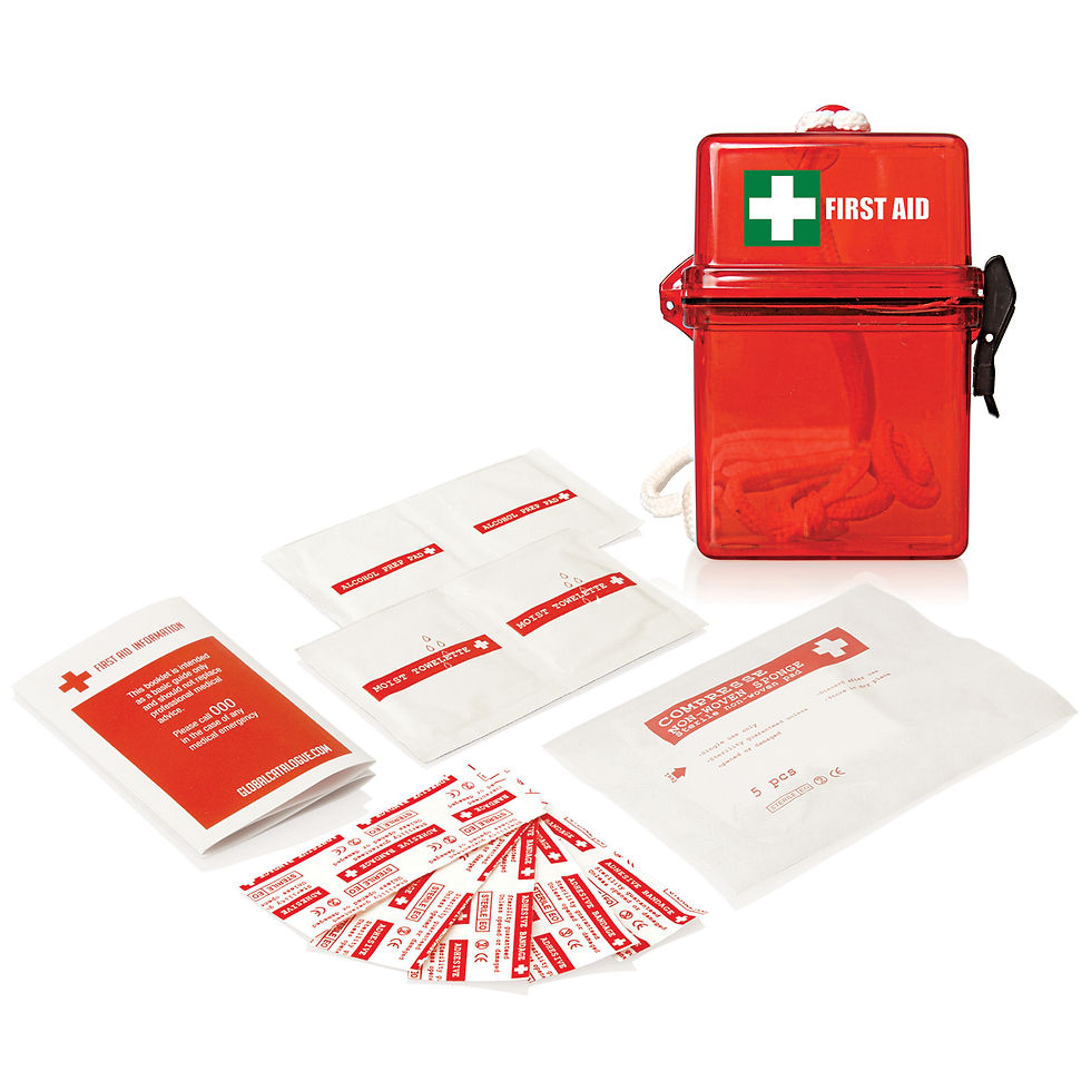 Thumbnail: Branded First Aid Kit Waterproof 15pc