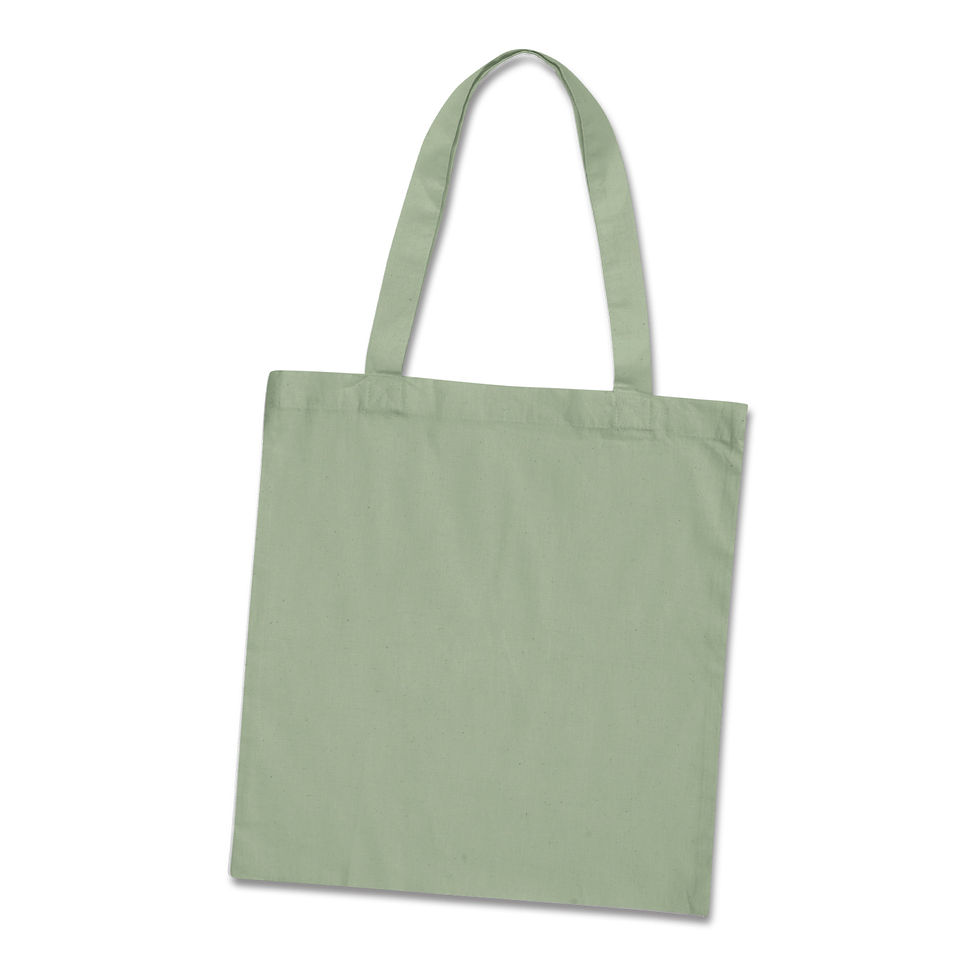 Thumbnail: Branded Coloured Cotton Tote Bag
