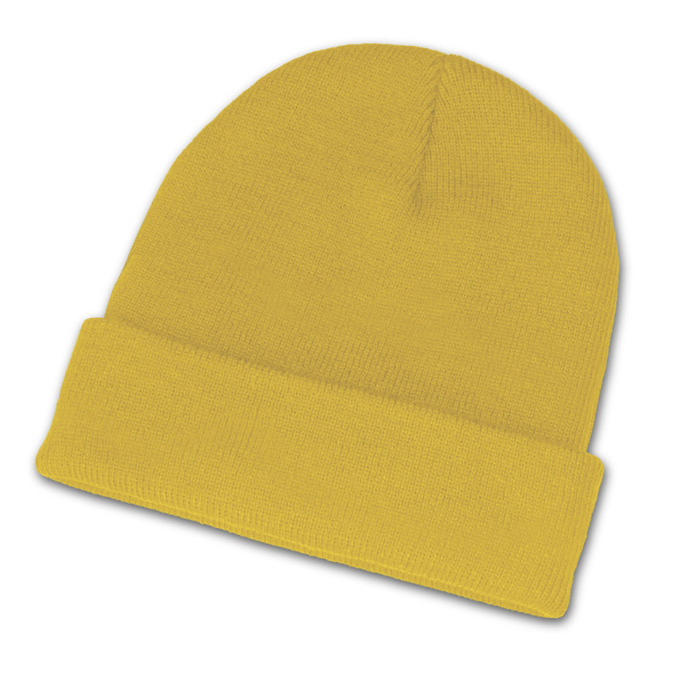 Thumbnail: Branded Knitted Roll-Cuff Beanie