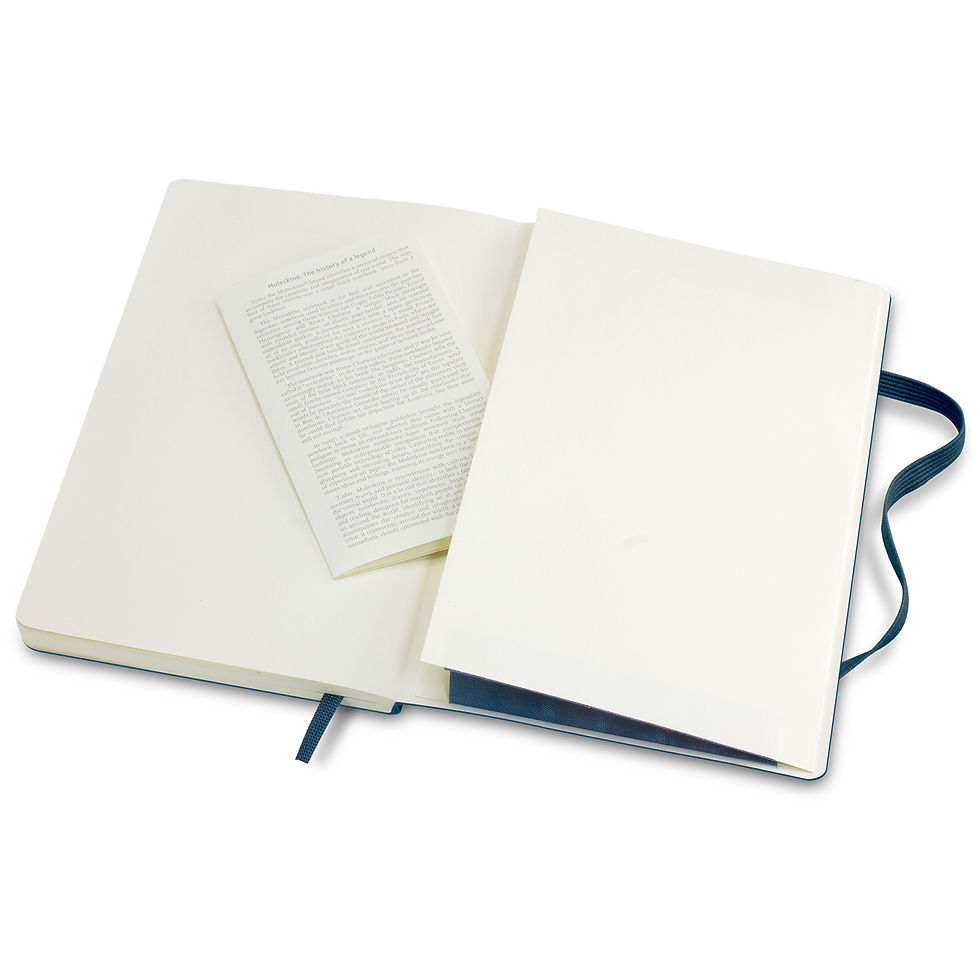 Thumbnail: Branded Moleskine® Classic Soft Cover Notebook - Large