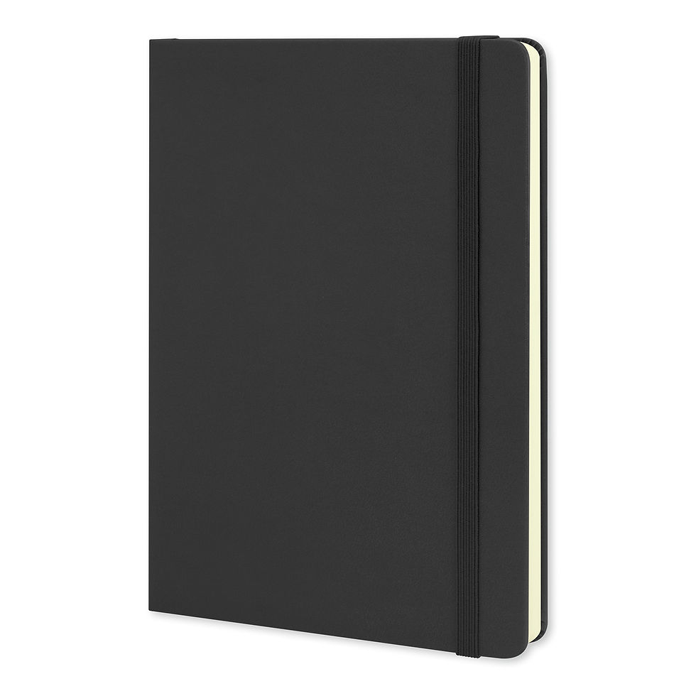 Thumbnail: Branded Moleskine® Classic Hard Cover Notebook - Large