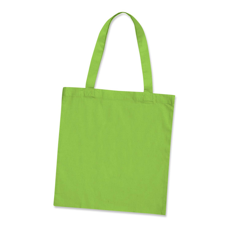 Thumbnail: Branded Coloured Cotton Tote Bag