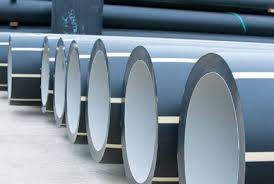 ACU-SEWER™ PE100 HDPE Pipe Lengths PN8 SDR21 - Cream Internal Jacket