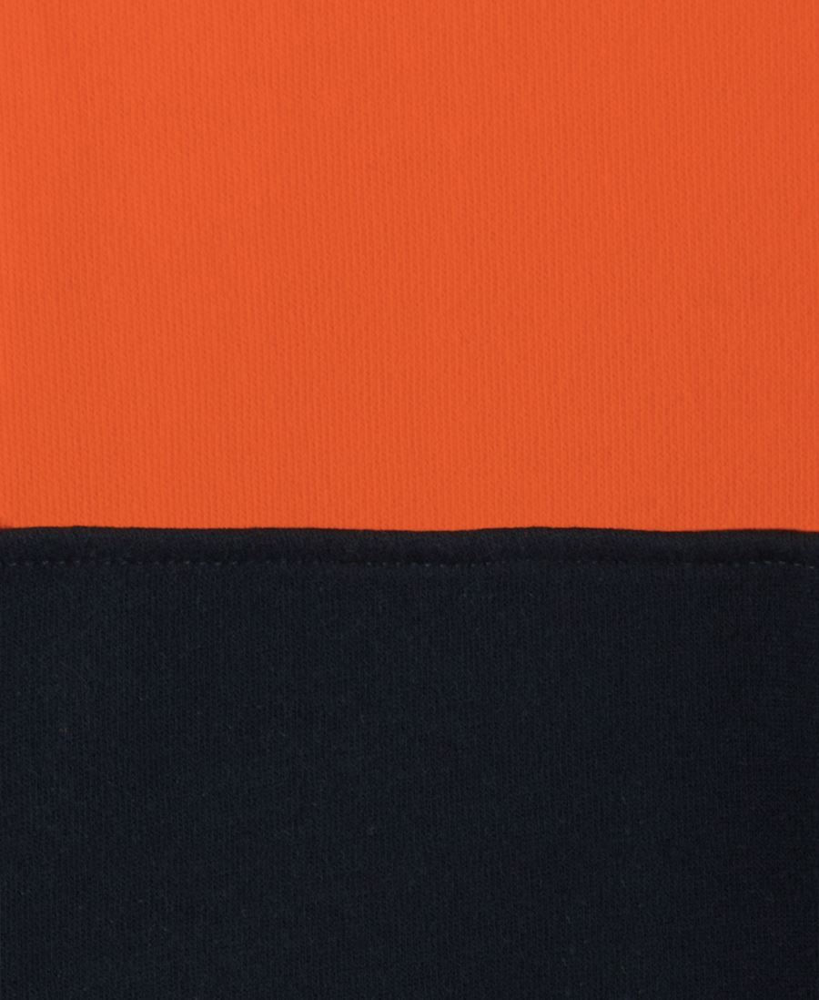 Thumbnail: Branded Hi Vis 310 Cotton Crew Neck Sweater
