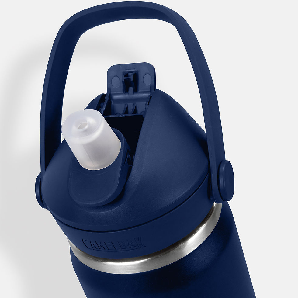 Thumbnail: Branded CamelBak Thrive Flip Straw Vacuum Bottle - 600ml