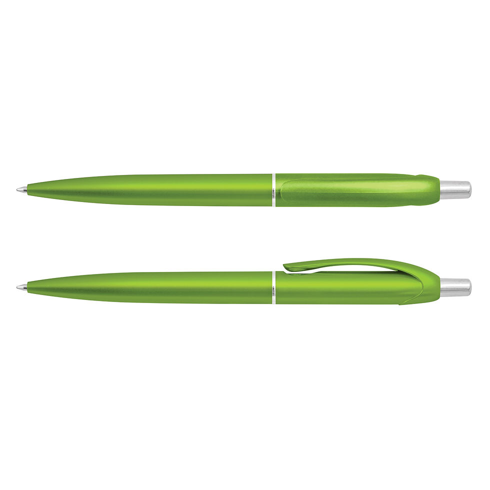 Thumbnail: Branded Retractable Gem Plastic Ballpen