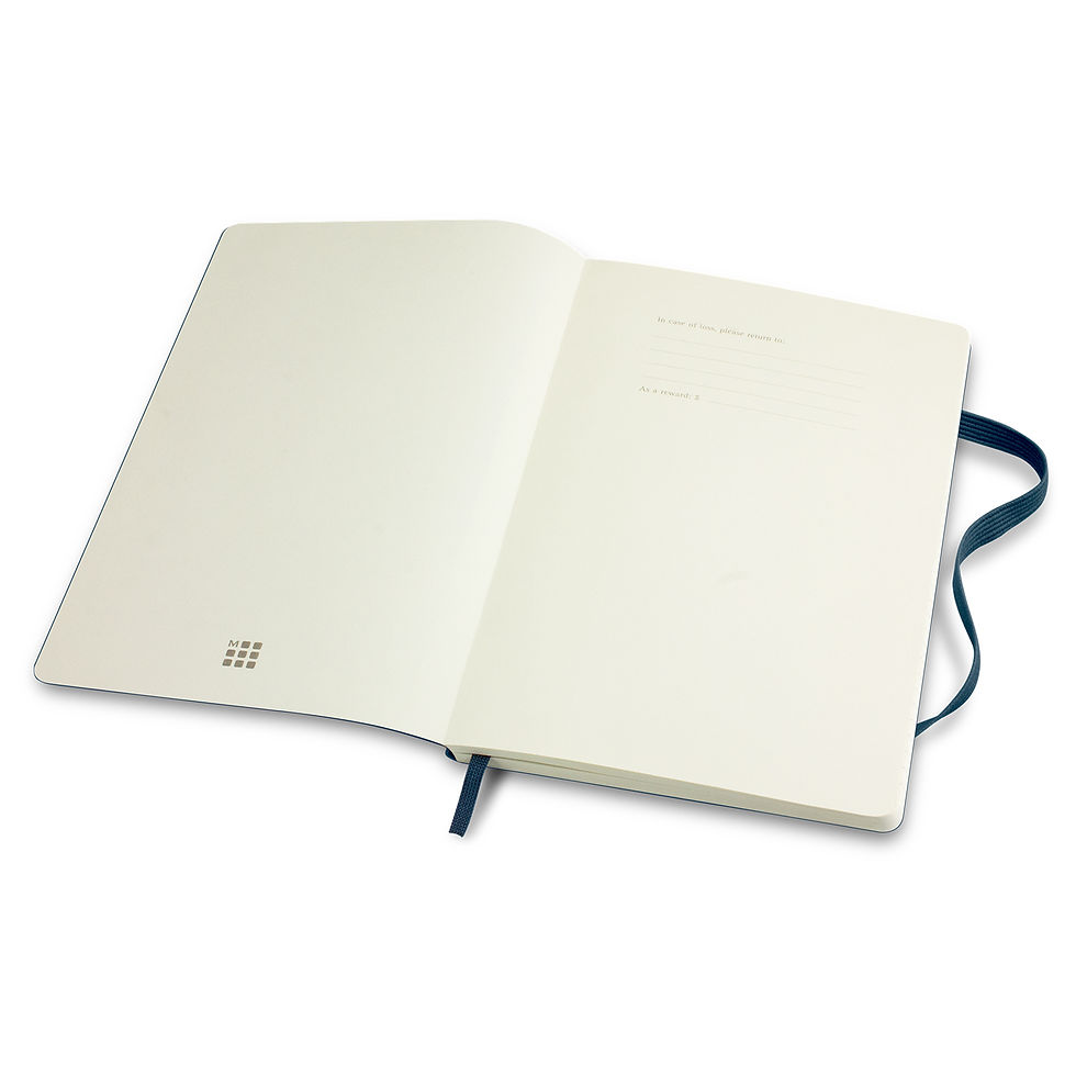 Thumbnail: Branded Moleskine® Classic Soft Cover Notebook - Large