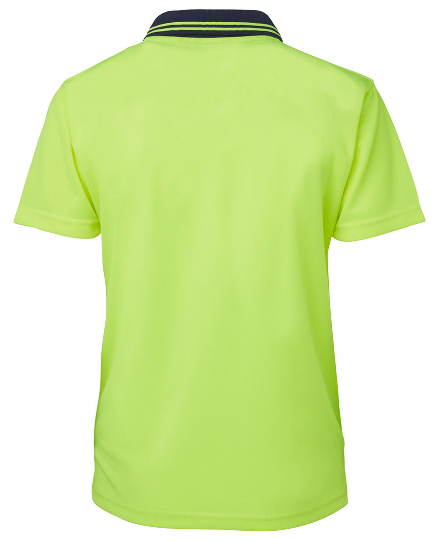 Thumbnail: Branded Ladies Hi Vis Short Sleeve Comfort Polo
