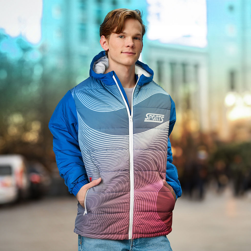 Thumbnail: ZERGO™ Custom Unisex Puffer Jacket
