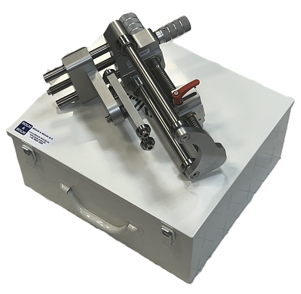 Thumbnail: HÜRNER® Rotary scraper, Spring compensated, Reversible inserts.