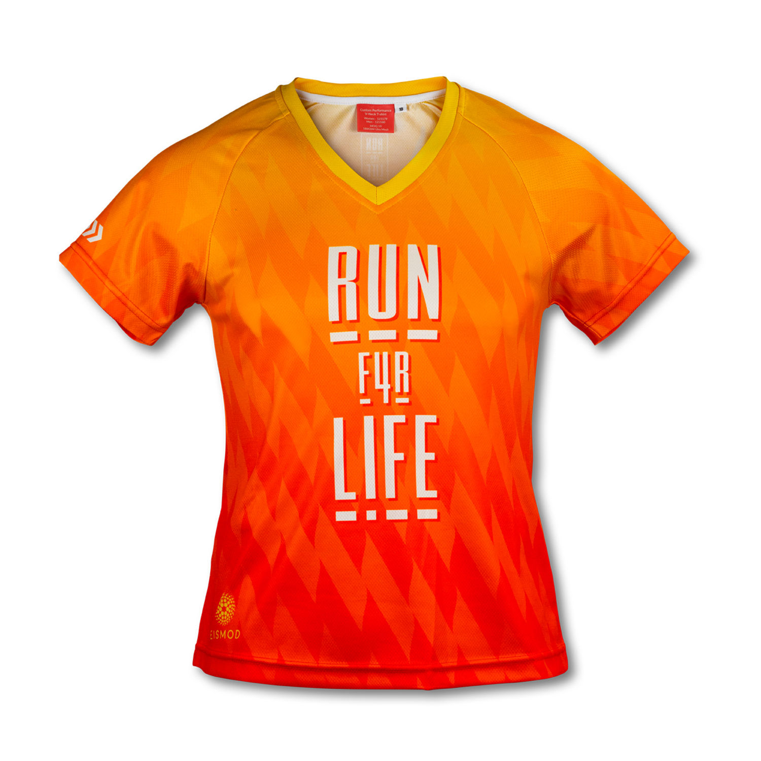 ZERGO™ Custom Womens Performance V-Neck T-Shirt