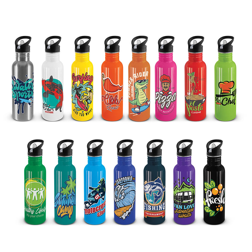 Thumbnail: Branded  Nomad Stainless Steel Bottle 750ml