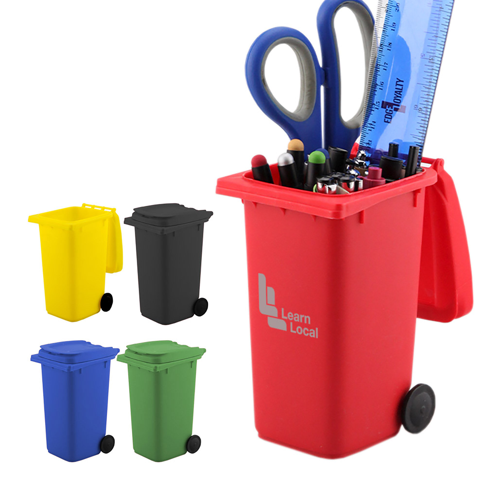 Branded Wheelie Bin Pen Holder