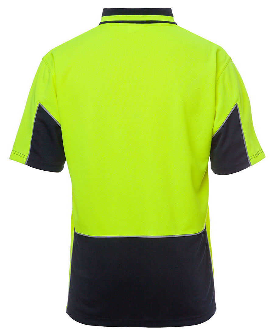 Thumbnail: Branded Hi Vis Short Sleeve Gap Polo