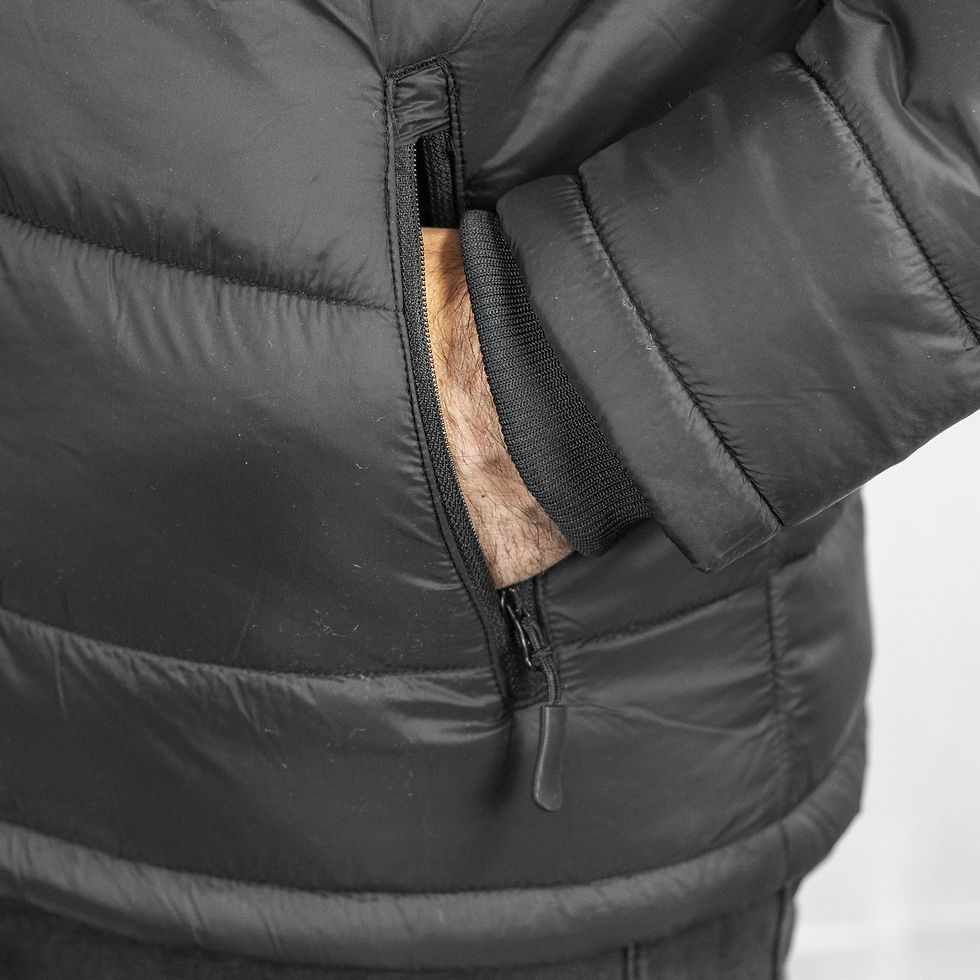 Thumbnail: Milford Mens Puffer Jacket made with 100% GRS certified recycled polyester