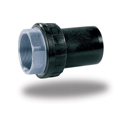 ACU-TECH™ PE/316 Stainless/Steel Female BSP Threaded Transition Adaptor FI